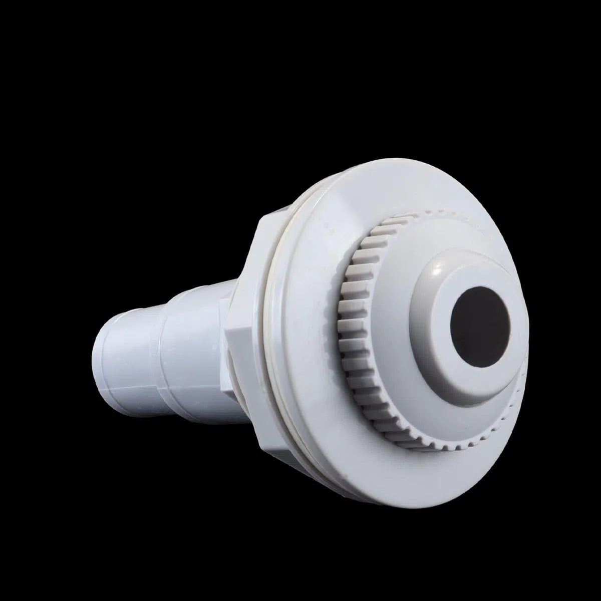 Buse d'aspiration avec tête pivotante réglable pour piscines à parois en acier, buse de tuyau 32/38 mm, sortie d'eau 2 cm pour système de nettoyage de piscine