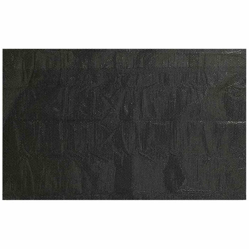 Bâche de piscine rectangulaire - 800 x 500 cm - En polyéthylène - Noir - Protection contre l'évaporation - Protection d'hiver et d'été
