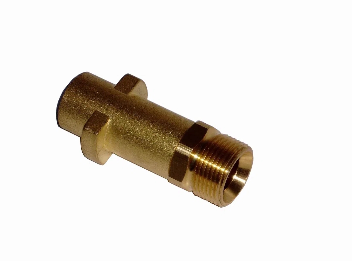 M22 Adaptateur à baïonnette en laiton pour le raccordement d'un pistolet Kärcher