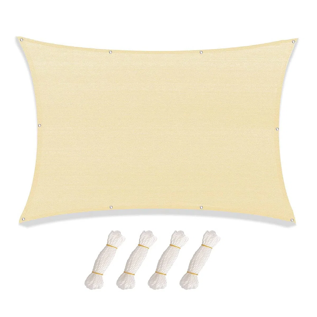 Tissu d'ombrage en maille 90 % avec œillets – Léger et facile à installer pour serre, terrasse et jardin – Parfait pour les fleurs et les plantes (5 x 6 m)