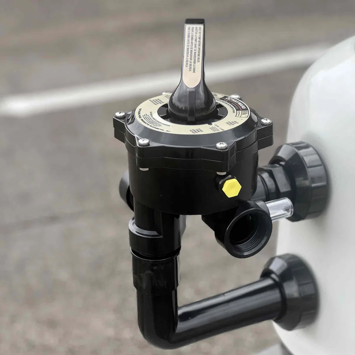 Hayward Filtre à Sable Piscine 10 m³/h – PID 50, vanne 6 Voies Side