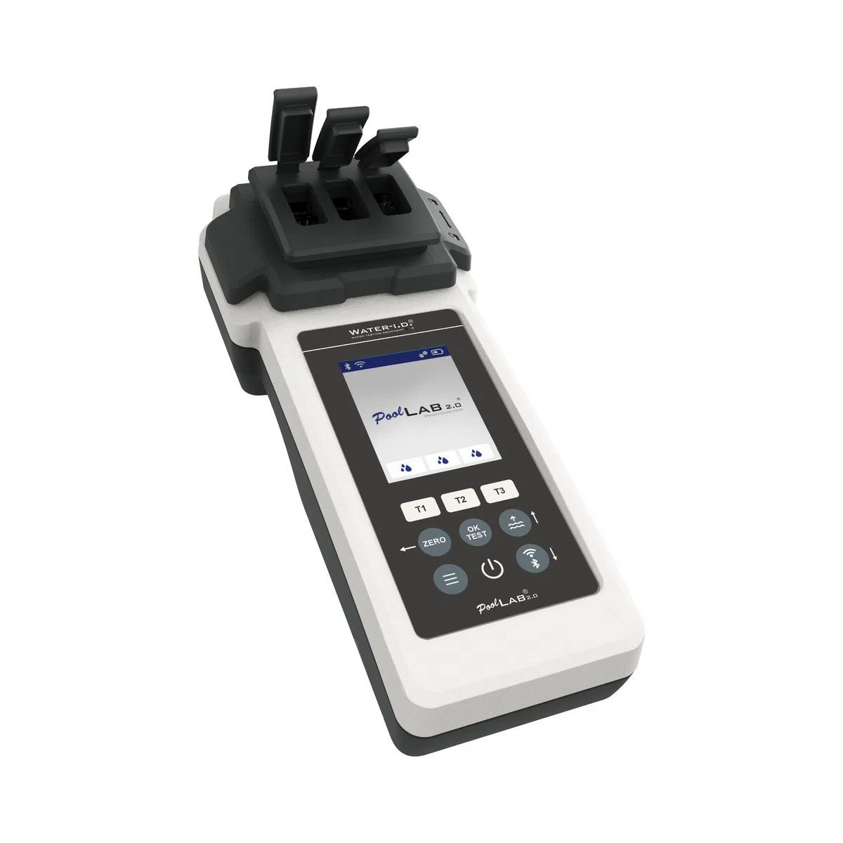 Water-ID Testeur électronique - Photomètre PoolLab 2.0 + réactifs