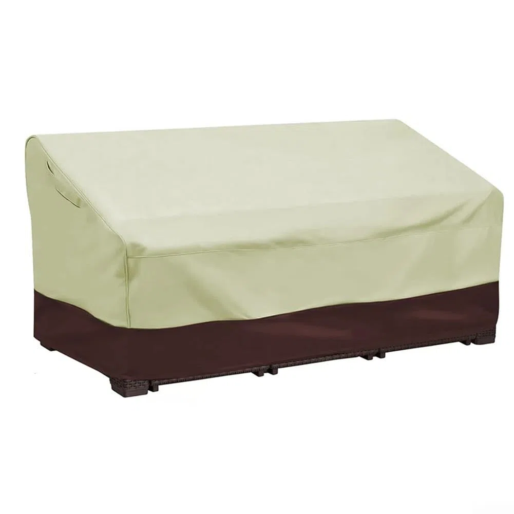 Housse de canapé résistante aux intempéries, tissu Oxford 210D, cordon de serrage réglable (210D : 223 x 83 x 83 cm)