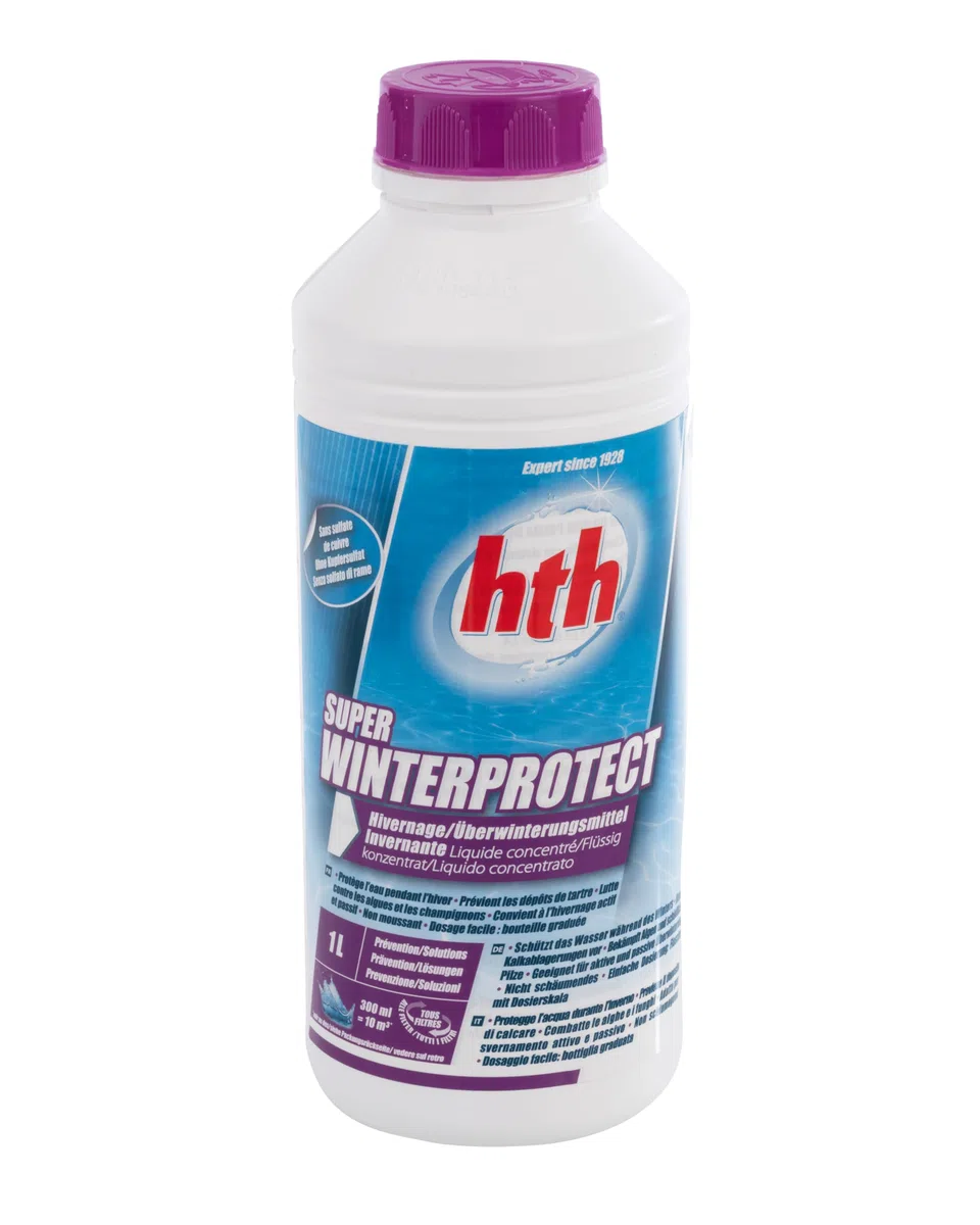 HTH Super Winterprotect Produit pour mise en hivernage des piscines 1 l