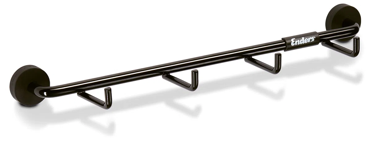 Enders Grill MAGS - Support pour ustensiles de Barbecue Support de Couteaux 7,5 x 30 x 1 cm Noir