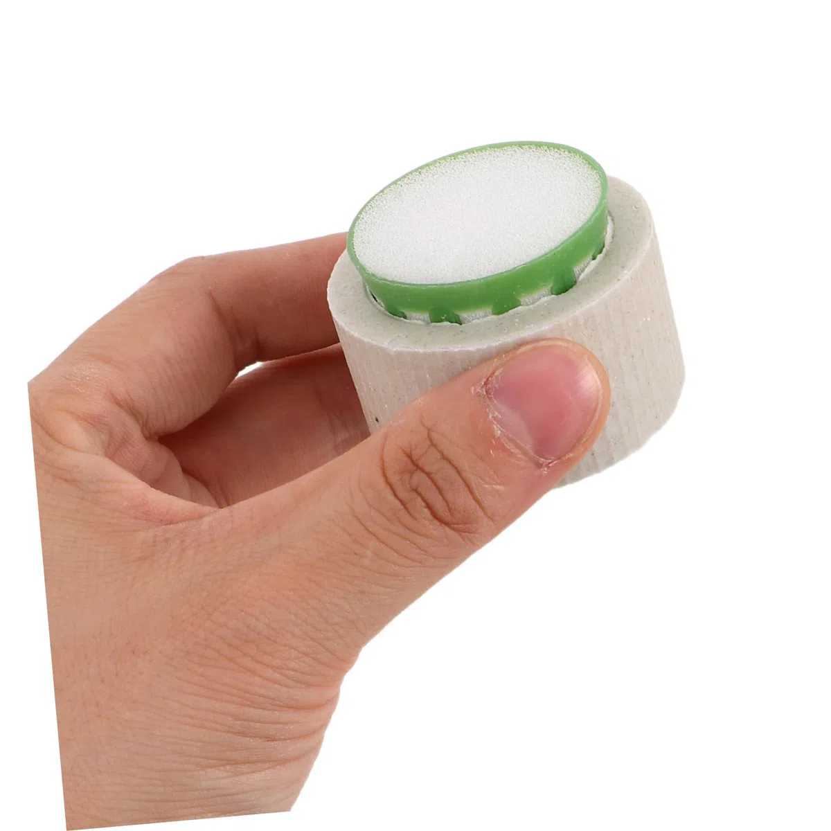 SOIMISS Lot de 9 Set de Set de Anneaux Fixes en Céramique pour Plantes Aquatiques, Pots de Plantation Robustes Coton, Adaptés pour Aquarium Marine et Eau Douce