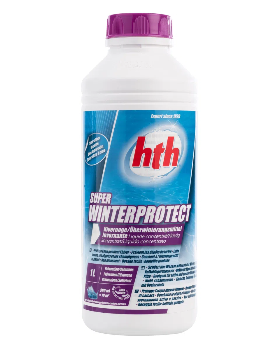 HTH Super Winterprotect Produit pour mise en hivernage des piscines 1 l