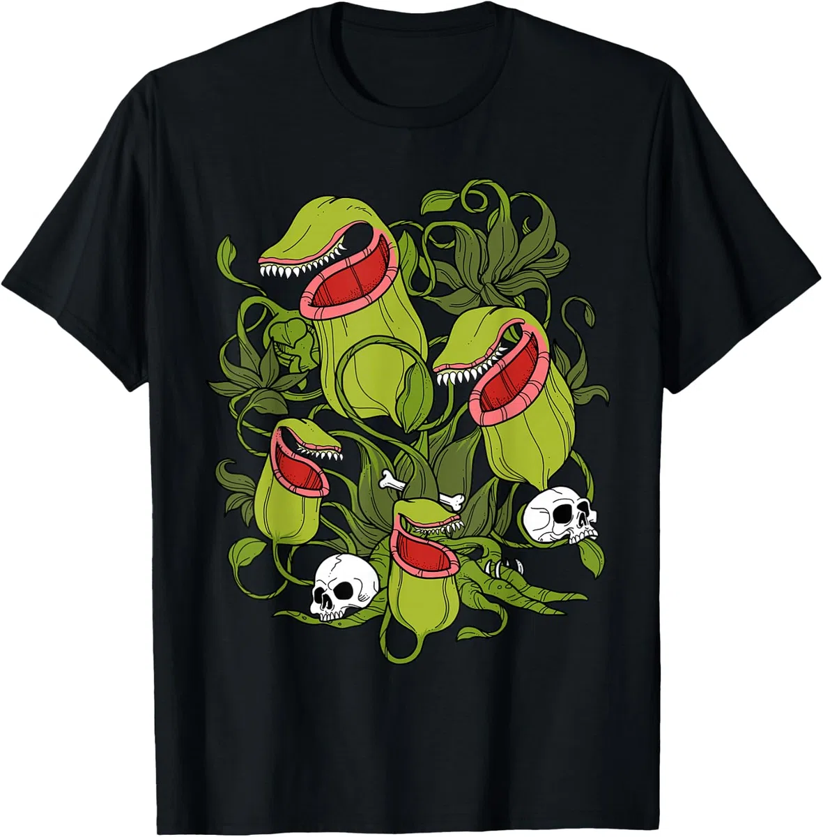 Pichet Sarracenia Purpurea Plant Plantes Carnivores T-Shirt