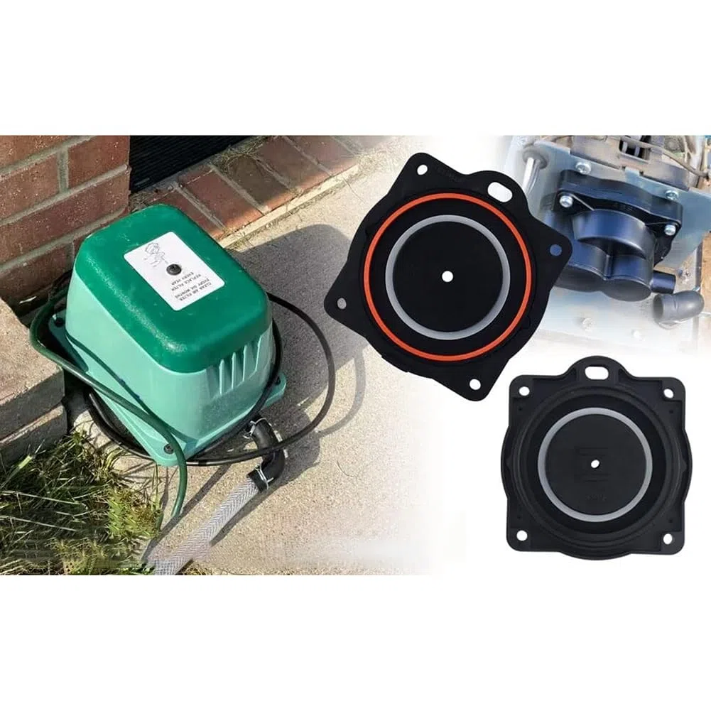 HP60/80 Kit de reconstruction de pompe à air compatible avec les aérateurs HP 80, HP 60, HP-80-0110, diaphramme, filtre et kit de vis inclus