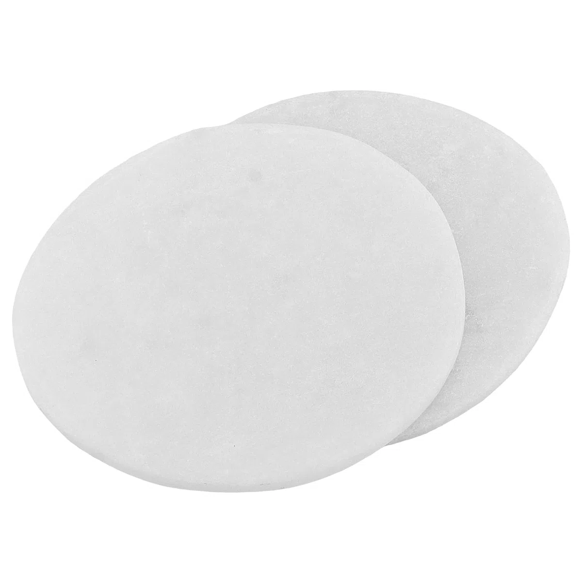 Galets à Peindre 15 Pièces - Pierres Plates Blanches 8-10 cm - Galets Lisses Naturels pour Jardin, Aquarium, Décoration Intérieure