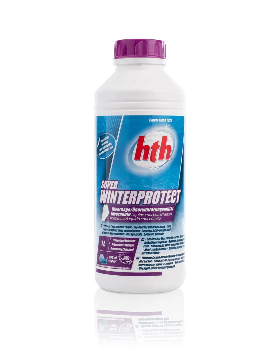HTH Super Winterprotect Produit pour mise en hivernage des piscines 1 l