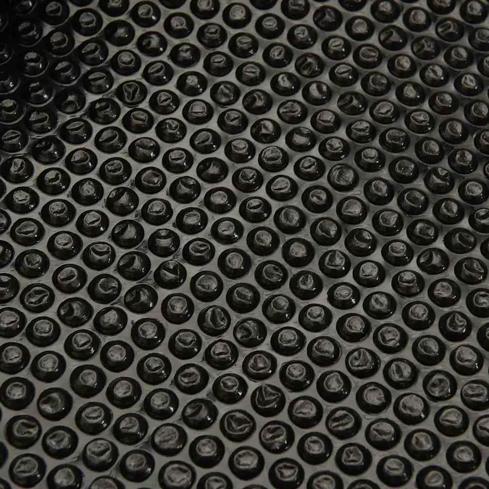 Bâche de piscine rectangulaire - 800 x 500 cm - En polyéthylène - Noir - Protection contre l'évaporation - Protection d'hiver et d'été
