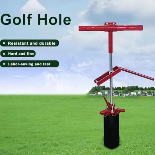 Coupe-trou de golf, pelle verte manuelle avec poignée, machine de forage de gazon d'extérieur pour boucher l'herbe de jardin