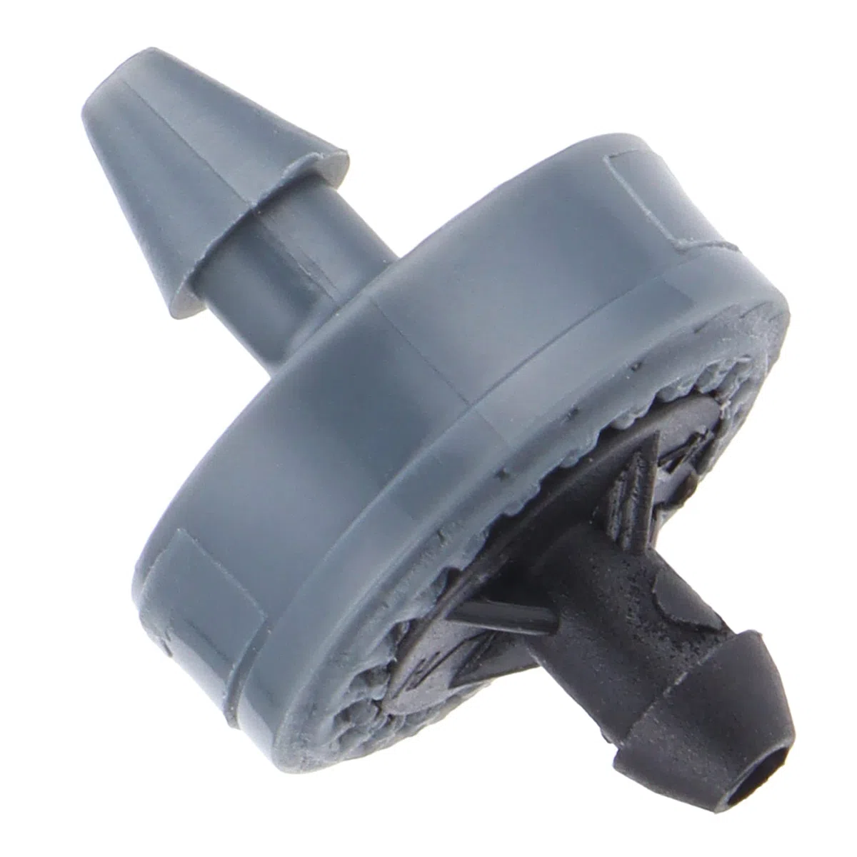 Buachois 100 Pcs émetteurs de Goutte à Goutte Compensateurs, 4L Pression Goutteur D'irrigation à Compensation, Stabilisateur de Débit D'irrigation de Jardin Détachable pour Tuyau ID 4 mm OD 7 mm
