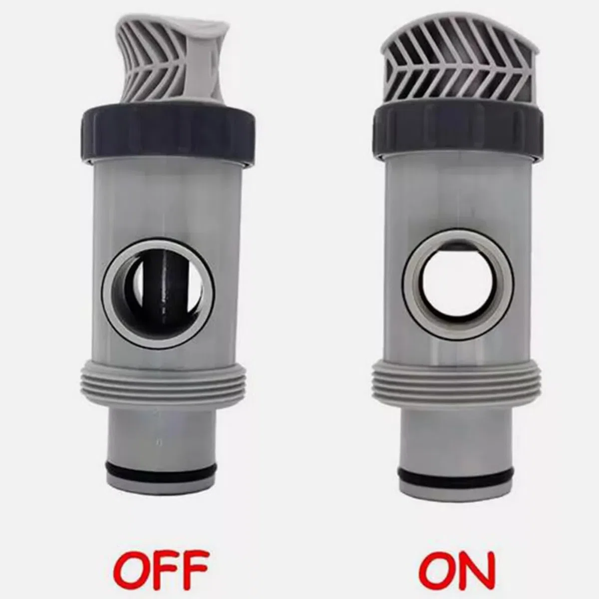 Vanne de piston de rechange pour tuyau double fente Intex 11872 | Compatible avec 26323CA, 26331CA, 26371EH et plus | Valve de contrôle du débit d'eau de piscine hors sol