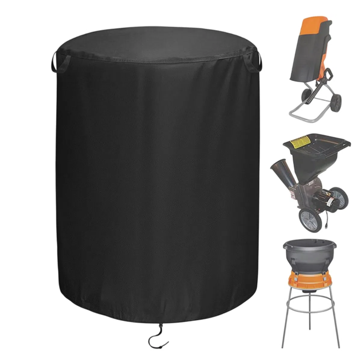 Housse pour Broyeur de Végétaux | Housse de Protection Oxford pour Broyeur de Branches | Protection Imperméable en Oxford pour Broyeur - Accessoires pour Outils de Jardin, Équipement Extérieur