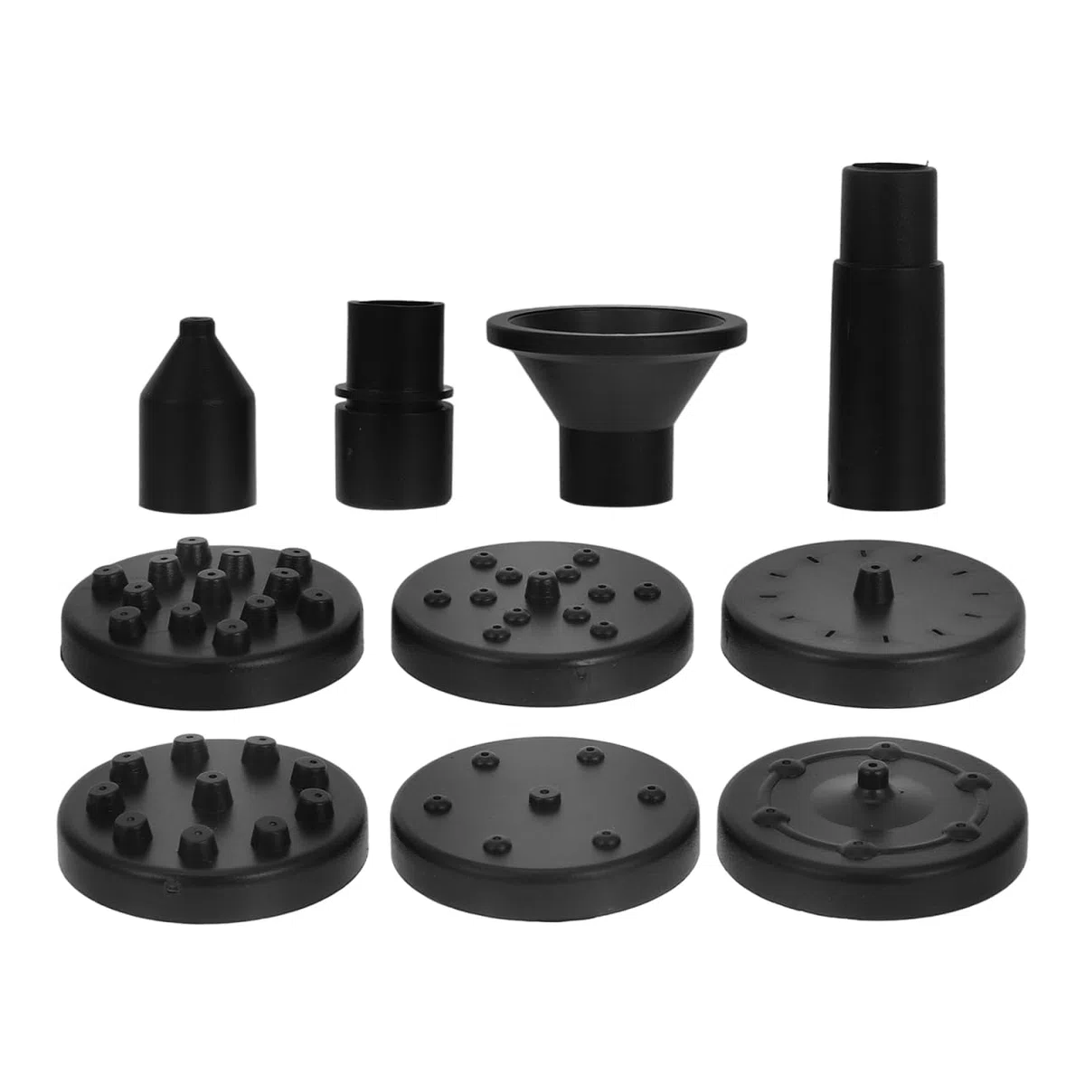 Kit Pompe Fontaine Solaire Flottante avec 3 Buses De Remplacement pour Fontaine De Jardin Bain d'oiseaux Et Petit Étang Accessoires pour Extérieure Durable