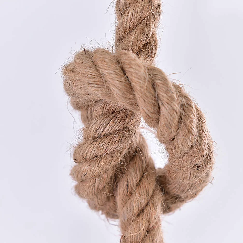 Corde en Jute Naturelle 16 mm / 18 mm / 20 mm, Chanvre Robuste pour Jardinage, Emballage et Décoration de la Maison (18mm)