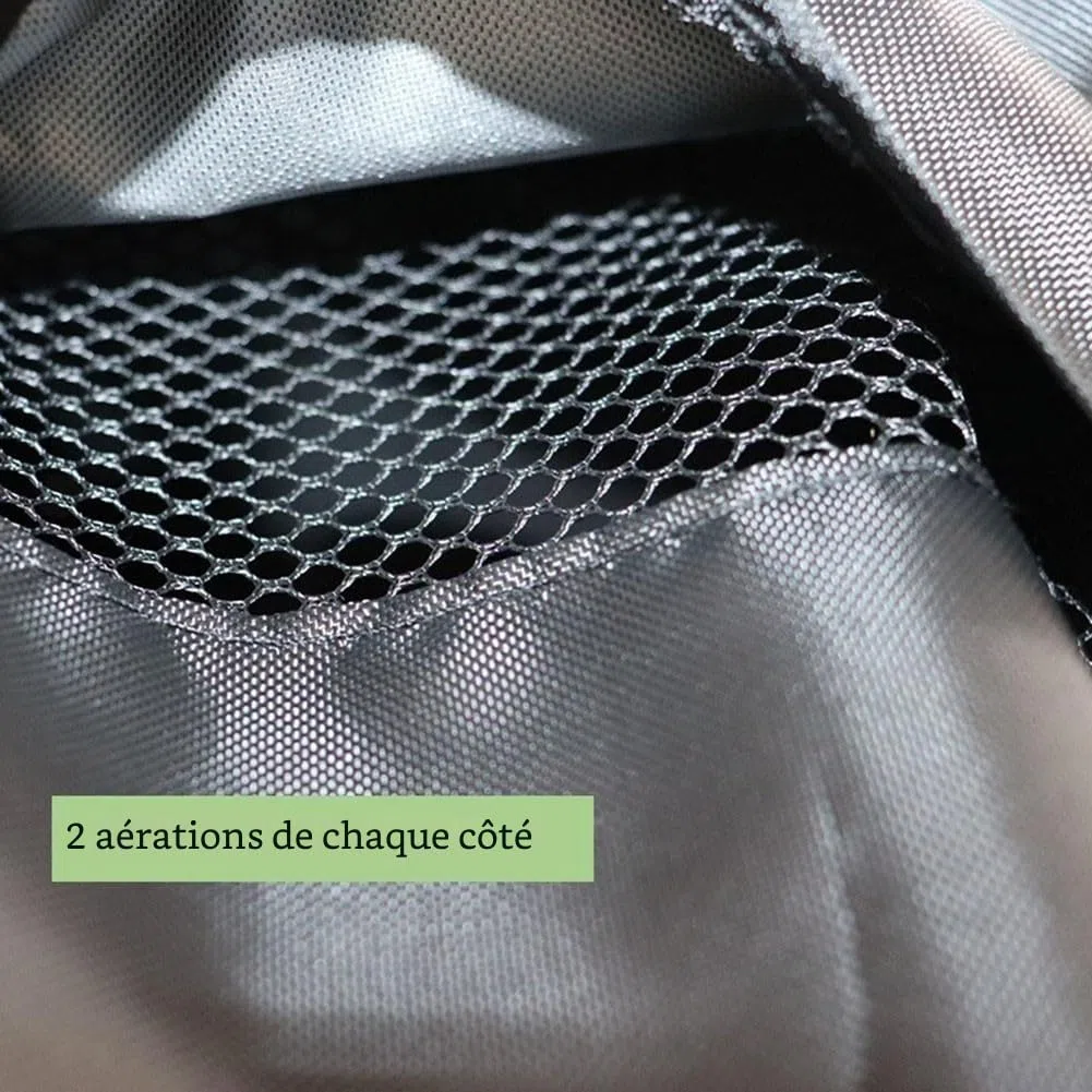 Housse de laveuse haute pression, housse de protection imperméable et antipoussière noire avec poignée supérieure, accessoire de couverture extérieure 45,2 x 45,2 x 86,9 cm
