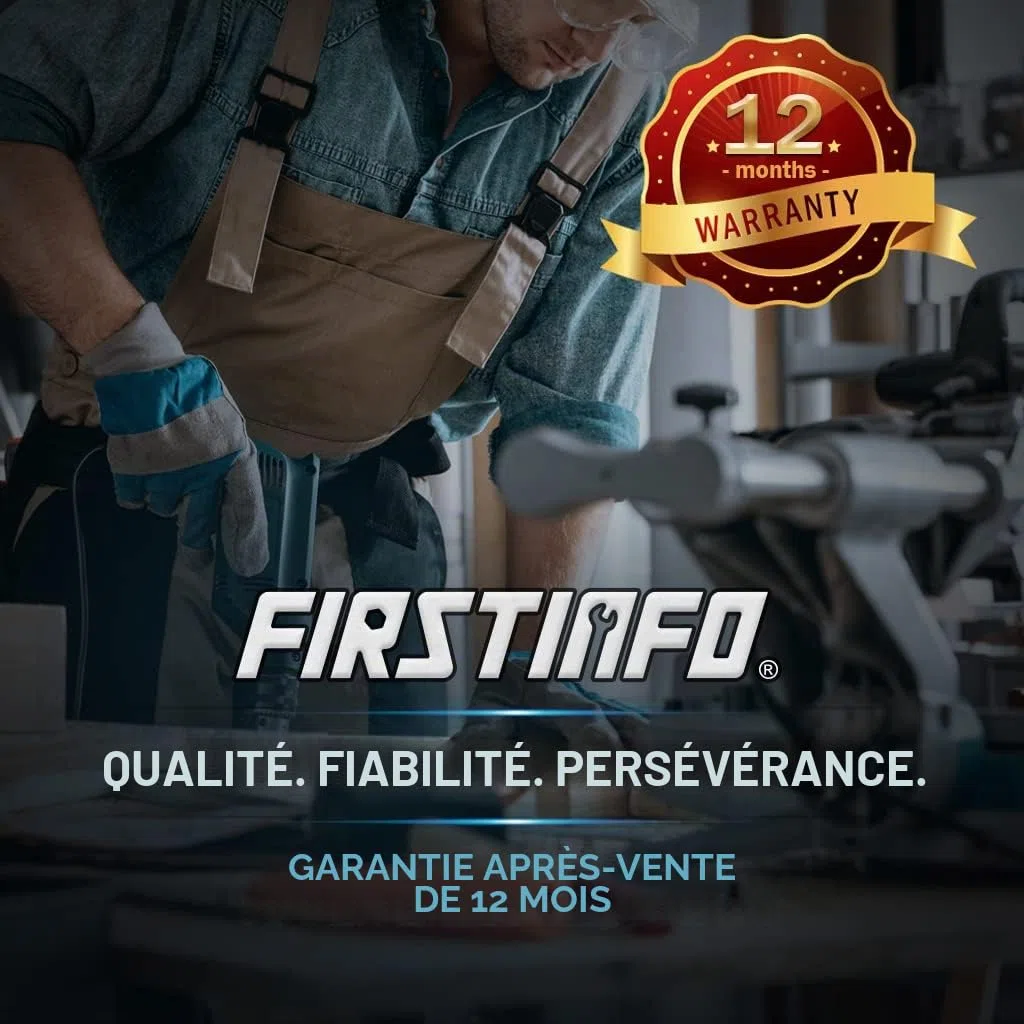 FIRSTINFO A1856M | Kit de 5 buses miniatures pour pistolet souffleur pneumatique