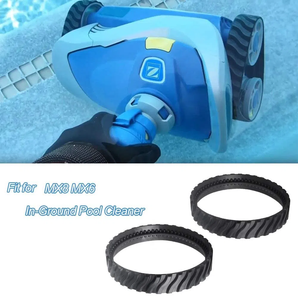 Poweka R0526100 Chenilles de Rechange Compatibles avec Zodiac Baracuda MX8 MX6 Robot Nettoyeur Piscine (2 Pièces)
