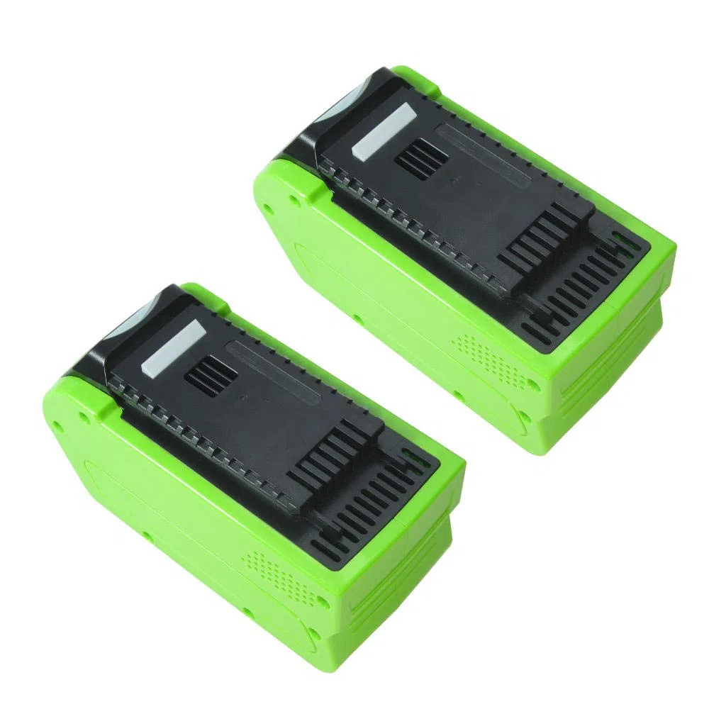 Trade Boutique Premium Batterie LiIon, 40 V5000 mAh200 WH Remplace Greenworks Tools 29472 29282 2601102 20302 2601402 29727 pour G de Max Tondeuse à Gazon 2500007 2500107 2500207 Tondeuse à Gazon,