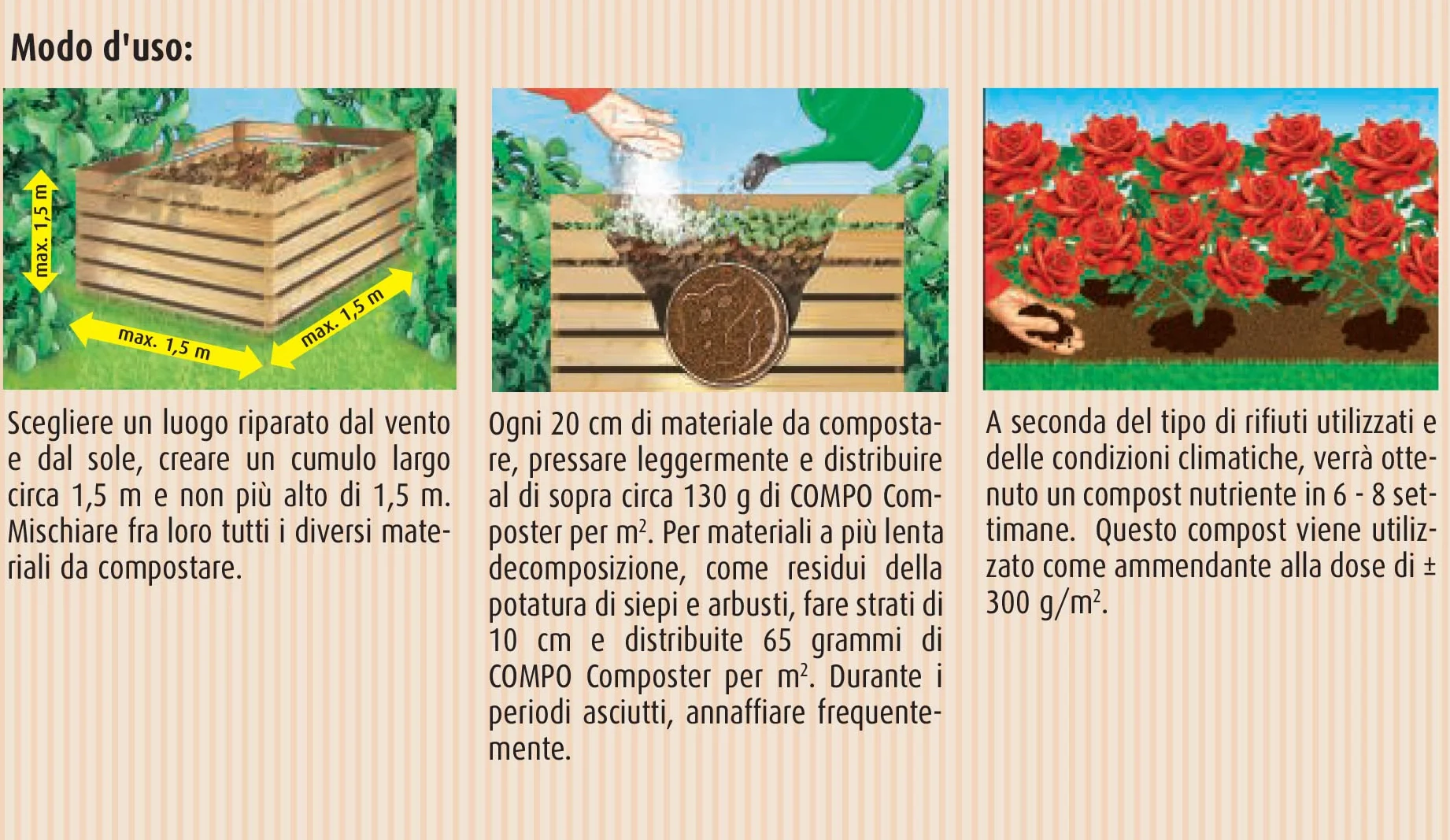 COMPO BIO Composter, accélérateur de décomposition des résidus végétaux, 1,8 kg