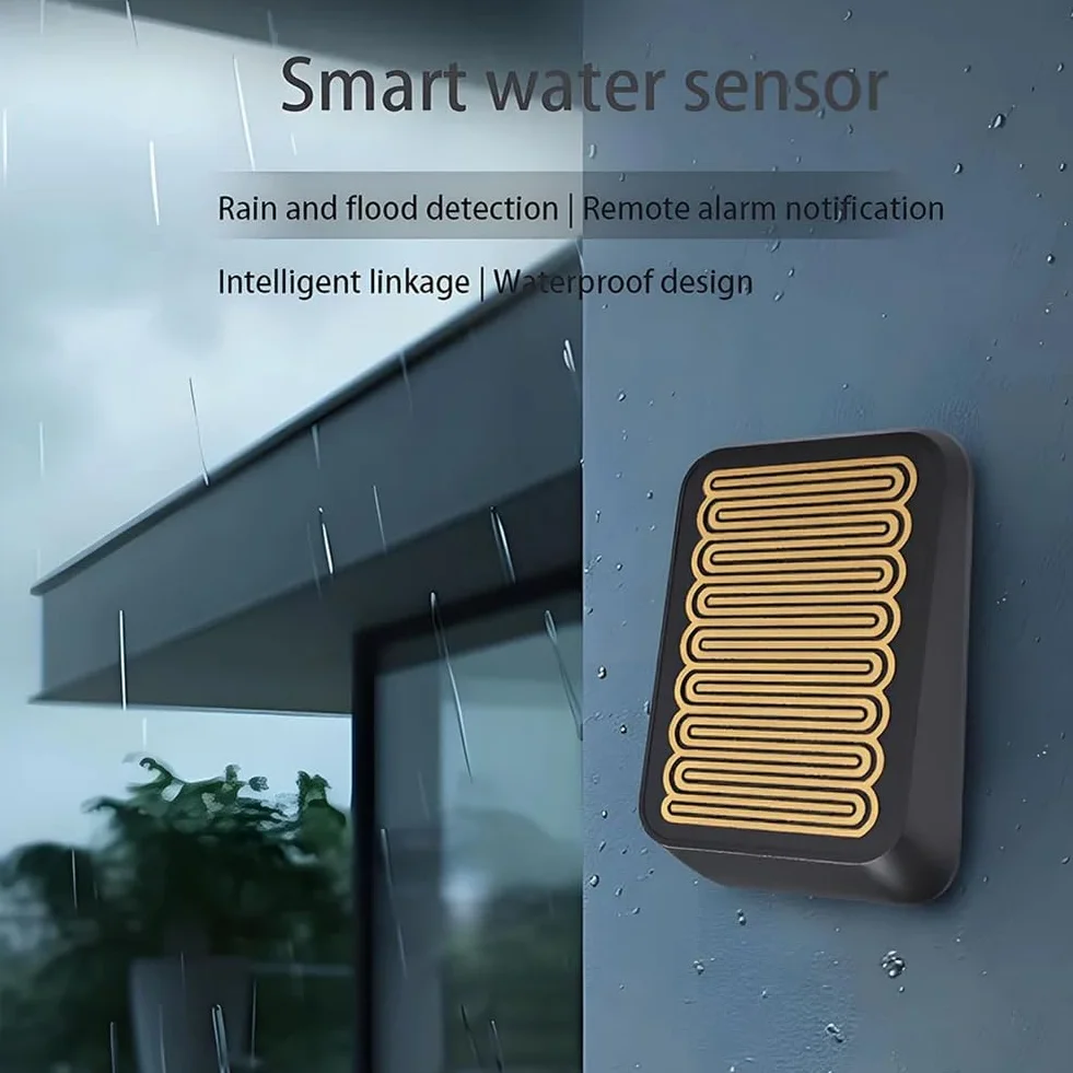 Zigbee Capteur de Pluie Intelligent Extérieur Détection de Pluie Sans Fil Étanche
